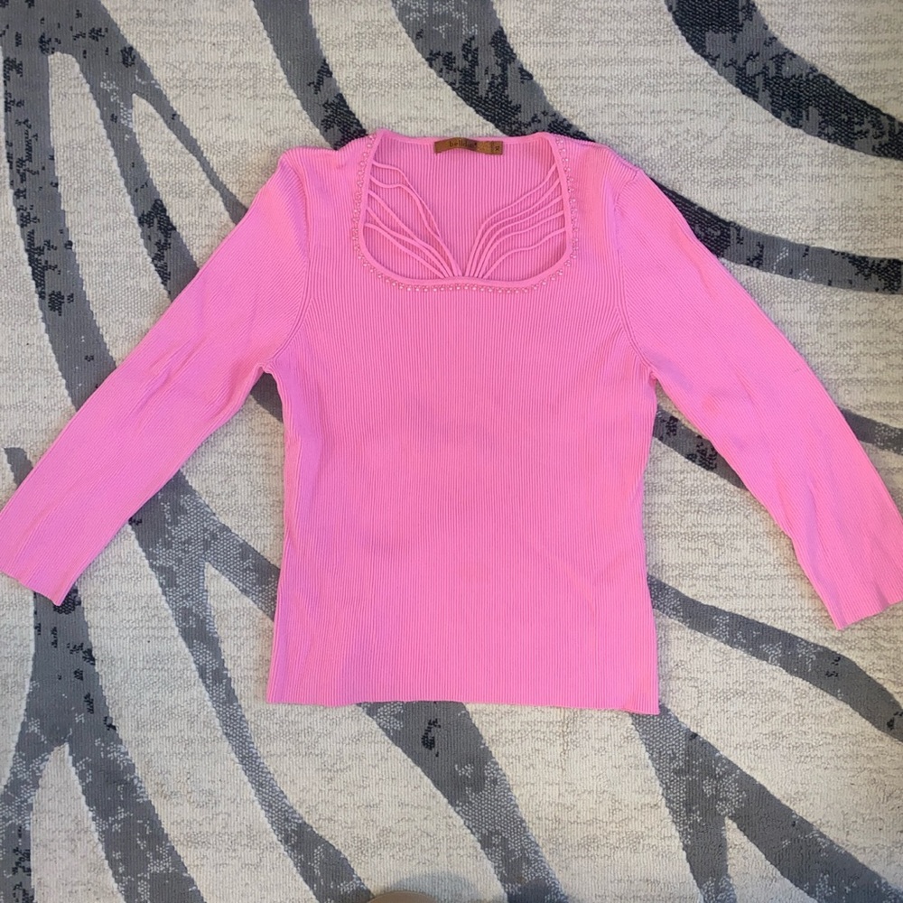 Pink sweater